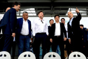 Chiqui Tapia y Kicillof avanzan con el plan de convertir al Estadio Único de La Plata en la "casa de la Selección"