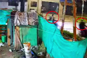 Manada de ladrones persiguieron a motociclista y le robaron todo al amanecer