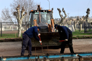 Con recursos propios, 25 de Mayo avanza con las obras de ensanchamiento de la Avenida 1