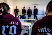 Petrecca visitó la Técnica N° 2 de Junín y reclamó un giro en la política educativa bonaerense