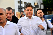 Momento tenso en Nueva York: la pregunta incomoda que hizo que Kicillof se fuera sin responder
