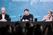 Kicillof habló del recorte en educación de Milei, pero esquivó el conflicto docente bonaerense