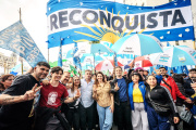 La Liga de Intendentes mostró músculo y presencia en la quinta Marcha Federal Universitaria