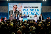 Otermín en el Día de la Lealtad: “Lo que hicieron con Perón ahora lo están haciendo con Cristina”