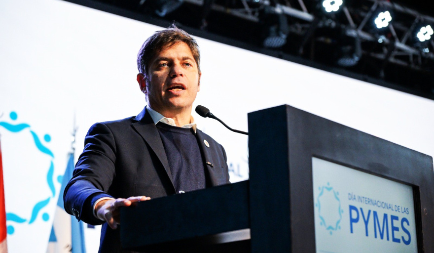 Kicillof y Jorge Macri cara a cara: ideas cruzadas y un fuerte reclamo de CAME a la presión impositiva